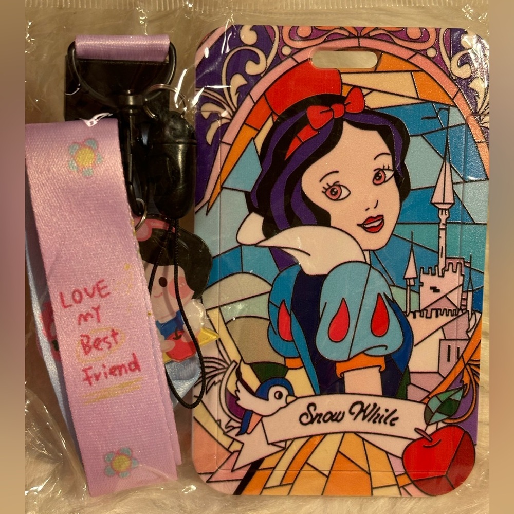 Snow White ID Lanyard